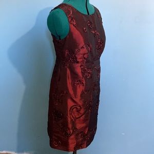 Red Cocktail Dress Size 8